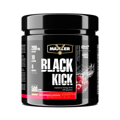 Энергетик Maxler Black Kick 500 гр банка