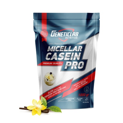 Протеин GeneticLab Casein 1000гр