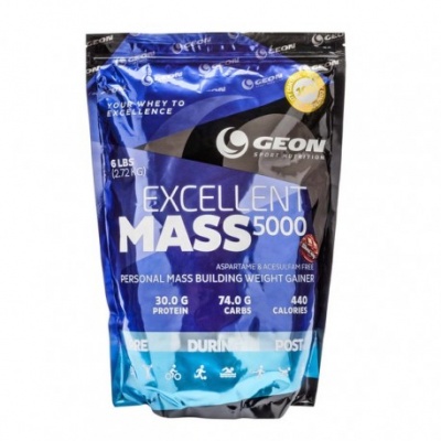 Гейнер GEON Excellent Mass 5000 пакет 2720гр