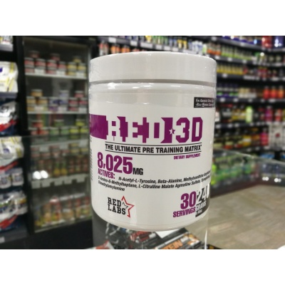 Предтренировочный комплекс Red Labs RED 3D 30 порций 240 гр