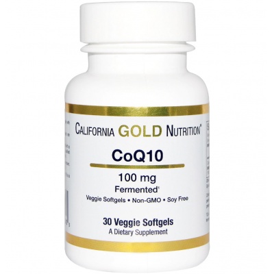 Антиоксидант California Gold Nutrition CoQ10 100 мг 30 капсул