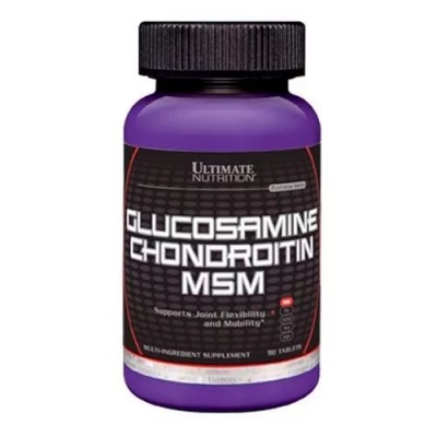 Хондропротектор Ultimate Nutrition Glucosamine + Chondroitin + MSM 90 таблеток