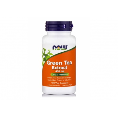 Антиоксидант NOW Green Tea Extract 400 мг 100 капсул