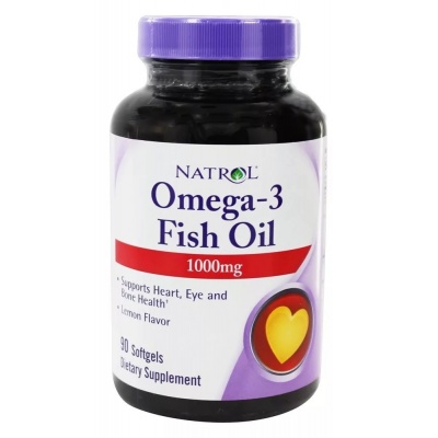 Антиоксидант Natrol Omega-3 Fish Oil 1000 мг 90 капсул