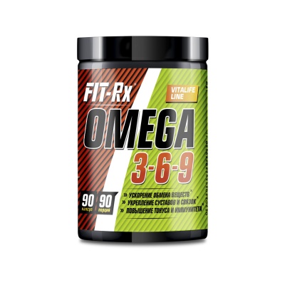 Антиоксидант FIT-RX Omega 3-6-9 90 капсул