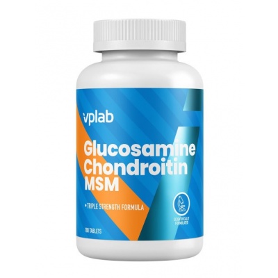 Хондропротекторы VPLab Clucosamine Chondroitin MSM 180 таблеток