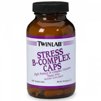 Витамины Twinlab Stress B-Complex Caps 100 капсул