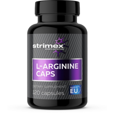 Аминокислоты Strimex L-Arginine Caps 120 капсул