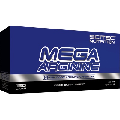 Л-Аргинин Scitec Nutrition Mega Arginine 120 капсул