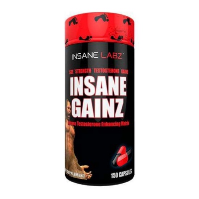 Тестобустер Insane Labz GAINZ 150 капсул