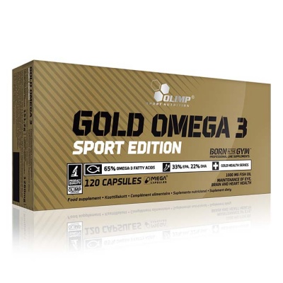Антиоксидант Olimp Gold Omega 3 Sport Edition 120 капсул