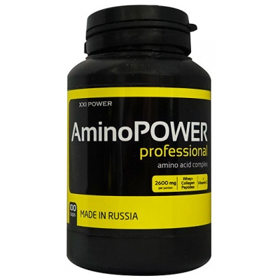 Аминокислота XXI Power Amino Power 100 капсул