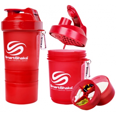 Шейкер SmartShake Original 400 мл Neon Red