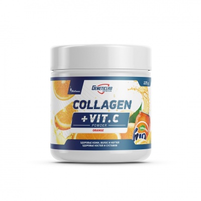 Коллаген Geneticlab Nutrition Collagen + Vit.C 225гр