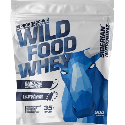Протеин Siberian Nutrogunz Wild Food Whey 900 гр
