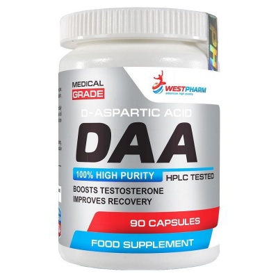 Тестобустер WestPharm DAA D-aspartic acid 90 капсул