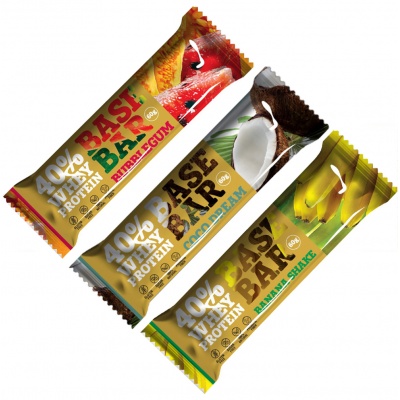 Батончик Base Bar 40% Whey Protein 60 гр