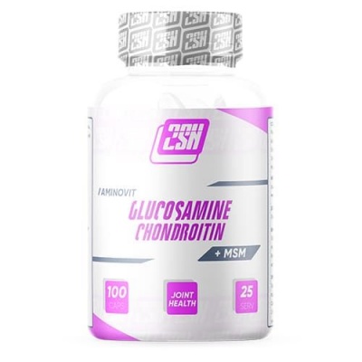 Хондропротектор 2SN Glucosamine + Chondroitin + MSM 800 мг 100 капсул