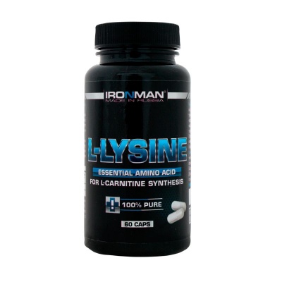Аминокислота IRONMAN L-Lysine 60 капсул