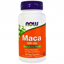 Тестобустер NOW MACA 500 мг 100 капсул