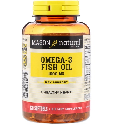 Антиоксидант Mason Natural Omega 3 120 капсул