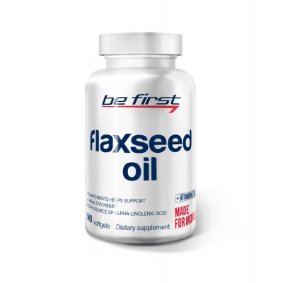 Спец.добавка Be First FlaxSeed Oil  90 кап