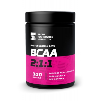 БЦАА НПО Спортивные Технологии BCAA 2:1:1 300 капсул