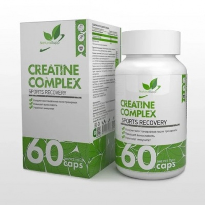 Креатин NaturalSupp Creatine complex 60 капсул