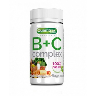 Витамины Quamtrax Nutrition B+C Complex 60 капсул