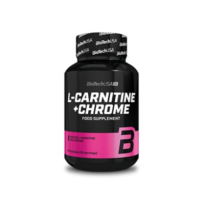 Л-Карнитин BioTech For Her L-Carnitine+Chrome 60 капсул
