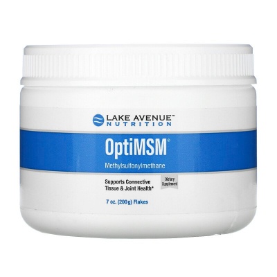 Хондропротектор Lake Avenue Nutrition OptiMSM 200 гр