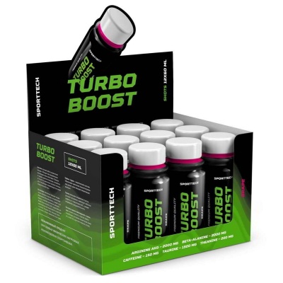 Предтренировочный комплекс НПО Спортивные Технологии Turbo boost 60 мл
