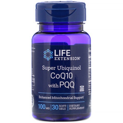 Антиоксидант Life Extension Super Ubiquinol CoQ10 50 мг 30 капсул