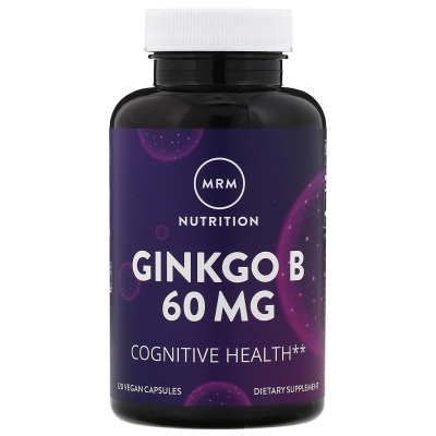 Антиоксидант MRM Ginkgo Biloba 60 мг 120 капсул