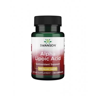 Аминокислота Swanson Alpha Lipoic Acid 300 мг 60 капсул