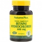 Витамины Natures Plus Betaine Hydrochloride 600 мг 90 таблеток