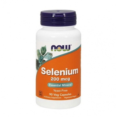 Витамины NOW Selenium 200 мкг 90 капсул