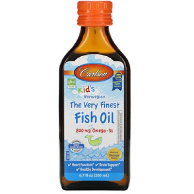 Антиоксидант Carlson Labs Kids Fish Oil 200 мл