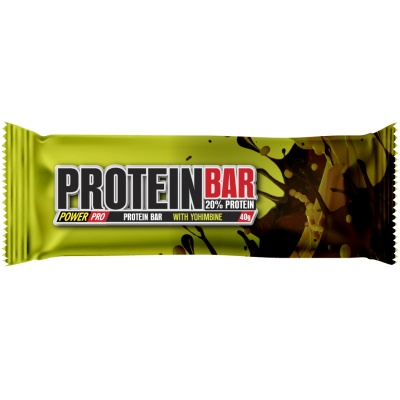 Батончик Power Pro мультибелковый с йохимбином 40 г