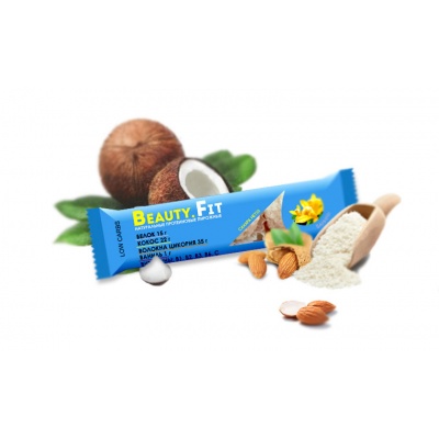 Батончик BeautyFit низкоуглеводный 66 гр