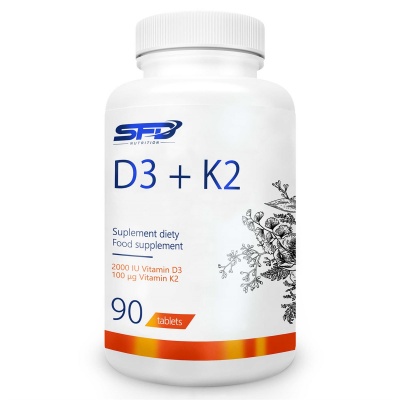 Витамины SFD Nutrition VIT D3 + K2 90 таблеток