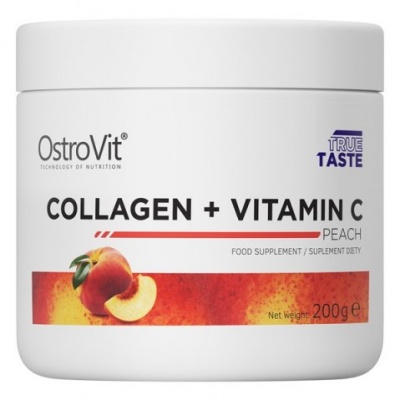 Коллаген OstroVit COLLAGEN+VITAMIN C 200 гр