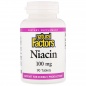 Витамины Natural Factors Niacin 90 таблеток