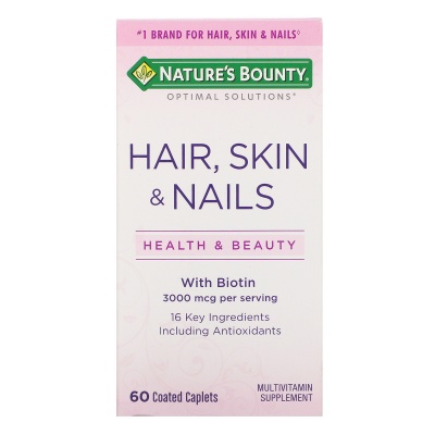 Витамины Natures Bounty Hair, Skin + Nails 60 капсул