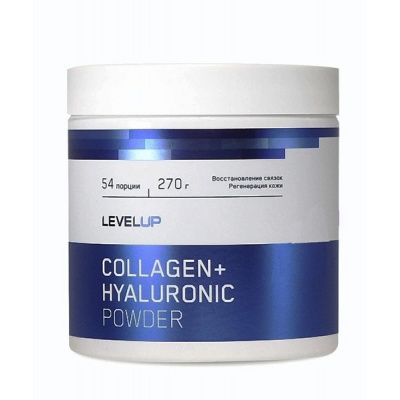 Коллаген Levelup Collagen+ Hyaluronic Powder 270 гр