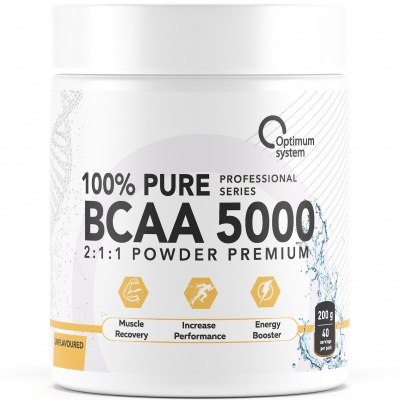 БЦАА Optimum System BCAA powder 5000  200 гр