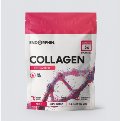 Коллаген Endorphin Collagen + Glucosamine + Chondroitin дойпак 200 гр
