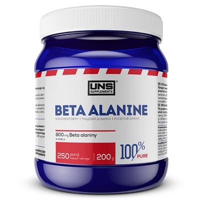 Аминокислота UNS Supplements Beta-Alanine 200 гр