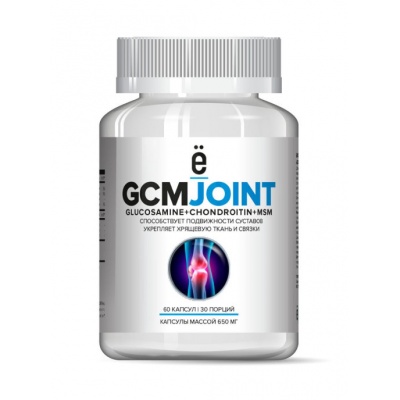 Хондропротектор Ёбатон GCM JOINT 60 капсул