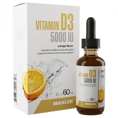 Витамины MAXLER Vitamin D3 5000 IU drops 60 мл